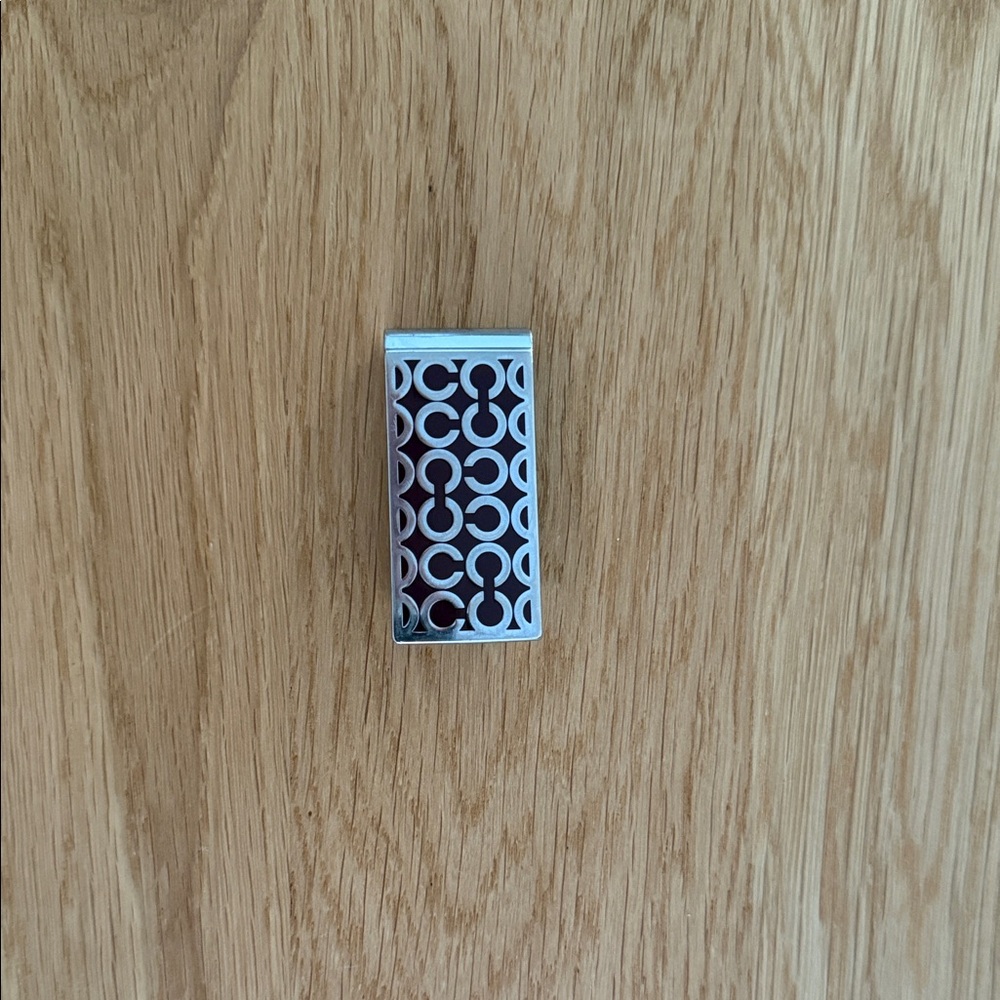 Coach money clip